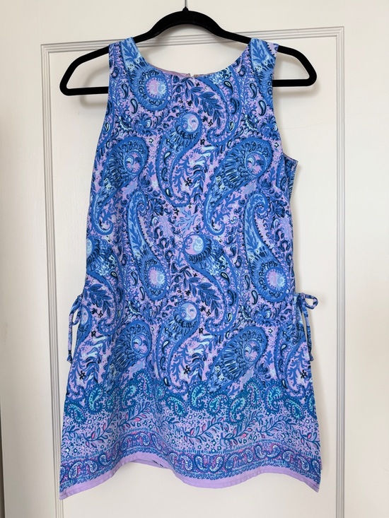 Lilly Pulitzer Pants - Lilly Pulitzer Women’s Romper Bennet Blue and Lavender Paisley  Size 2